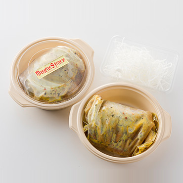  マジックスパイスのチキンカレー２食セット の商品画像