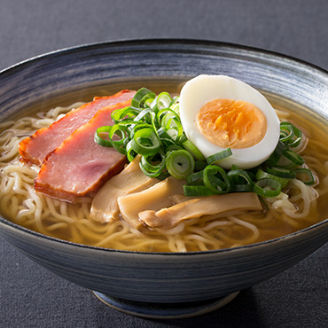 鮭ぶし生らーめん（醤油味）