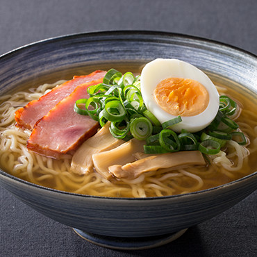 鮭ぶし生らーめん（醤油味）